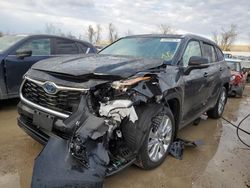 Salvage cars for sale from Copart Bridgeton, MO: 2024 Toyota Highlander Hybrid Limited