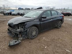 Salvage cars for sale at Central Square, NY auction: 2017 Nissan Sentra S