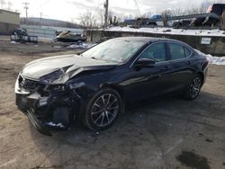 Salvage cars for sale from Copart Marlboro, NY: 2016 Acura TLX