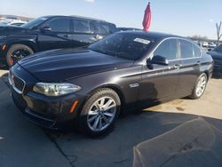 Salvage cars for sale at Grand Prairie, TX auction: 2014 BMW 528 I