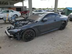 Salvage cars for sale at West Palm Beach, FL auction: 2022 BMW M850XI