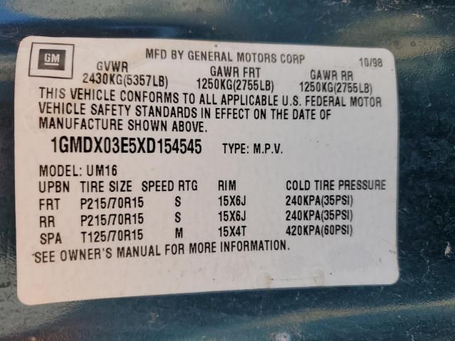 1999 Pontiac Montana / Trans Sport