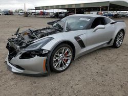 Chevrolet Corvette salvage cars for sale: 2016 Chevrolet Corvette Z06 3LZ