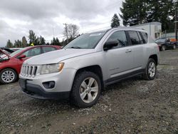 Jeep salvage cars for sale: 2012 Jeep Compass Sport