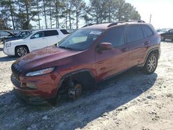 Salvage cars for sale from Copart Loganville, GA: 2018 Jeep Cherokee Latitude