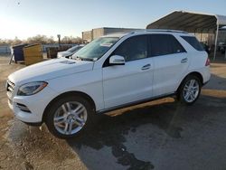 Salvage cars for sale from Copart Fresno, CA: 2014 Mercedes-Benz ML 350