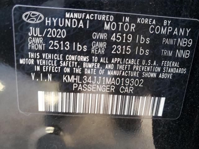 2021 Hyundai Sonata Hybrid