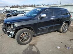 Salvage cars for sale at Pennsburg, PA auction: 2018 Jeep Grand Cherokee Limited
