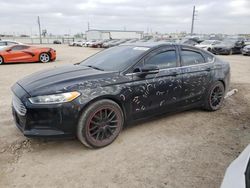 Salvage cars for sale at Temple, TX auction: 2015 Ford Fusion SE