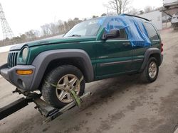 Salvage cars for sale from Copart Windsor, NJ: 2004 Jeep Liberty Sport