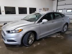 Salvage cars for sale from Copart Blaine, MN: 2015 Ford Fusion SE