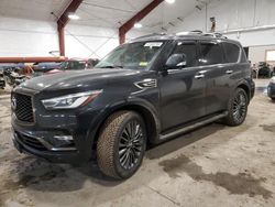 Salvage cars for sale at Center Rutland, VT auction: 2022 Infiniti QX80 Luxe