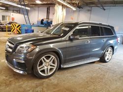 Salvage cars for sale at Wheeling, IL auction: 2015 Mercedes-Benz GL 550 4matic