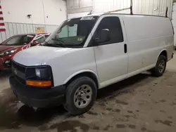 Salvage trucks for sale at Candia, NH auction: 2014 Chevrolet Express G1500