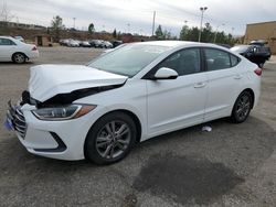 Salvage cars for sale from Copart Gaston, SC: 2017 Hyundai Elantra SE