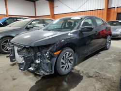 Honda salvage cars for sale: 2018 Honda Civic LX