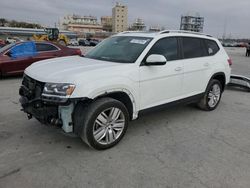 Salvage cars for sale from Copart New Orleans, LA: 2019 Volkswagen Atlas SE