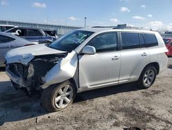 Salvage cars for sale at Dyer, IN auction: 2010 Toyota Highlander