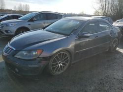 Salvage cars for sale at Arlington, WA auction: 2006 Acura RL