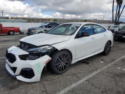 BMW M235XI salvage cars for sale: 2020 BMW M235XI