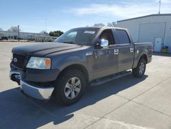 Salvage cars for sale from Copart Sacramento, CA: 2008 Ford F150 Supercrew