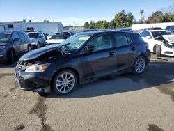 Vehiculos salvage en venta de Copart Vallejo, CA: 2013 Lexus CT 200