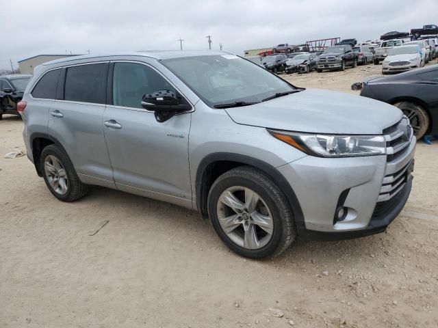 2019 Toyota Highlander Hybrid Limited