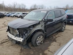 Salvage cars for sale at Marlboro, NY auction: 2018 Honda Pilot EX