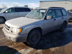 Salvage cars for sale at Rocky View County, AB auction: 2000 Subaru Forester S