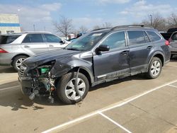 Salvage cars for sale from Copart Louisville, KY: 2012 Subaru Outback 2.5I Limited