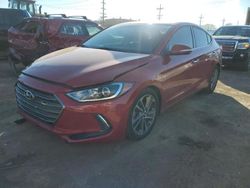 Salvage cars for sale at Chicago Heights, IL auction: 2017 Hyundai Elantra SE