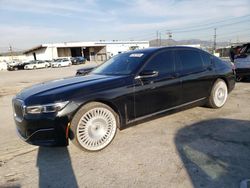 Salvage cars for sale from Copart Sun Valley, CA: 2022 BMW 740 XI