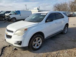 Salvage cars for sale from Copart Oklahoma City, OK: 2015 Chevrolet Equinox LS