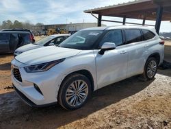 Toyota Highlander salvage cars for sale: 2022 Toyota Highlander Platinum