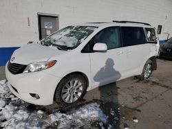 Salvage cars for sale from Copart Farr West, UT: 2014 Toyota Sienna XLE