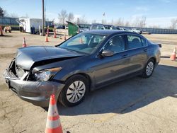 Vehiculos salvage en venta de Copart Pekin, IL: 2010 Honda Accord LX