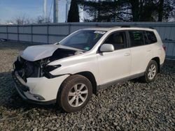 Salvage cars for sale from Copart Windsor, NJ: 2013 Toyota Highlander Base