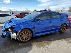 Salvage cars for sale from Copart Littleton, CO: 2020 Subaru WRX Premium