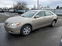 Salvage cars for sale from Copart Woodburn, OR: 2007 Toyota Camry CE