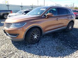 Salvage cars for sale at Louisville, KY auction: 2016 Lincoln MKX Black Label