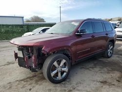 Salvage cars for sale from Copart Orlando, FL: 2021 Jeep Grand Cherokee L Limited