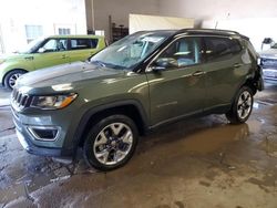 Salvage cars for sale at Davison, MI auction: 2020 Jeep Compass Limited