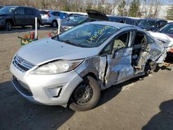 Salvage cars for sale from Copart North Billerica, MA: 2013 Ford Fiesta SE
