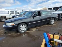 Lincoln Town Car salvage cars for sale: 2011 Lincoln Town Car Executive L