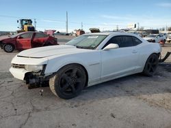 Salvage cars for sale at Oklahoma City, OK auction: 2015 Chevrolet Camaro LS