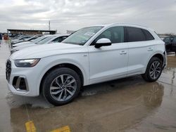 Salvage cars for sale from Copart Grand Prairie, TX: 2023 Audi Q5 Premium Plus 45