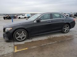 Salvage cars for sale at Grand Prairie, TX auction: 2018 Mercedes-Benz E 300