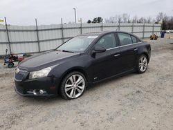 Salvage cars for sale at Lumberton, NC auction: 2012 Chevrolet Cruze LTZ