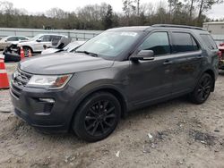 Ford Explorer salvage cars for sale: 2018 Ford Explorer XLT