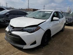 Toyota Corolla L salvage cars for sale: 2017 Toyota Corolla L